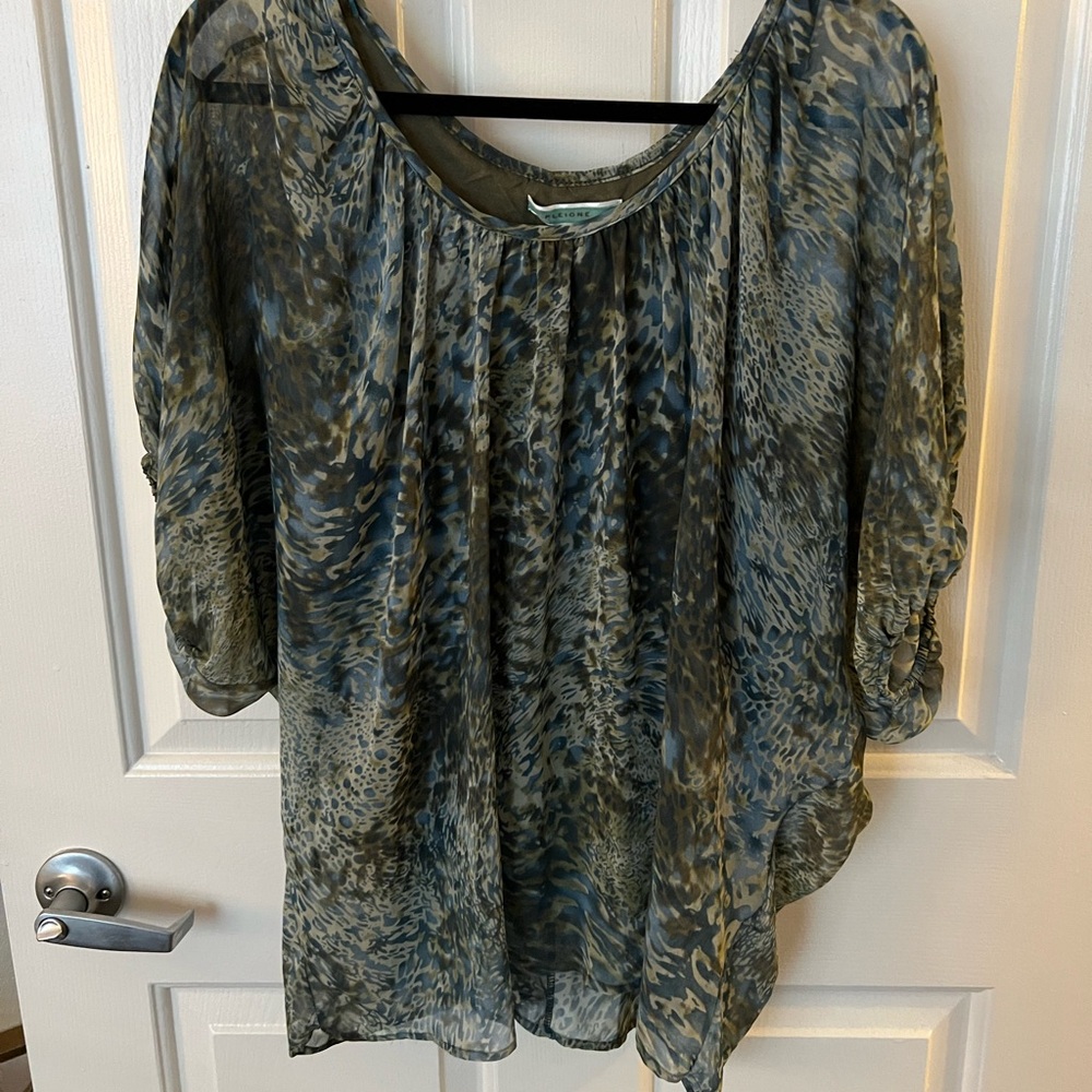 Leopard Print Top - image 1